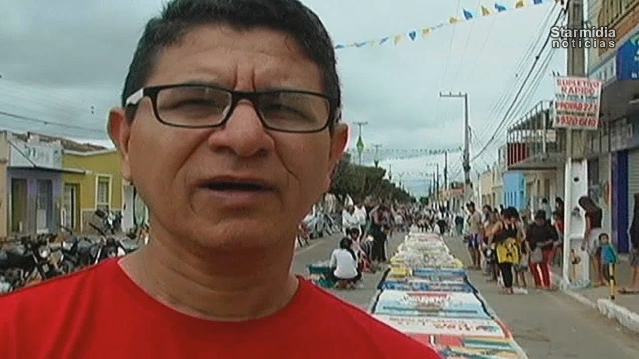 Corpus Christi em Nova Floresta verdadeiras obras de arte