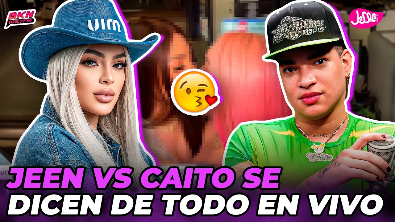 JEEN QUEZADA ENFRENTA A CAITO POR CRITICARLA TRAS BESO VIRAL CON UNA CHICA 