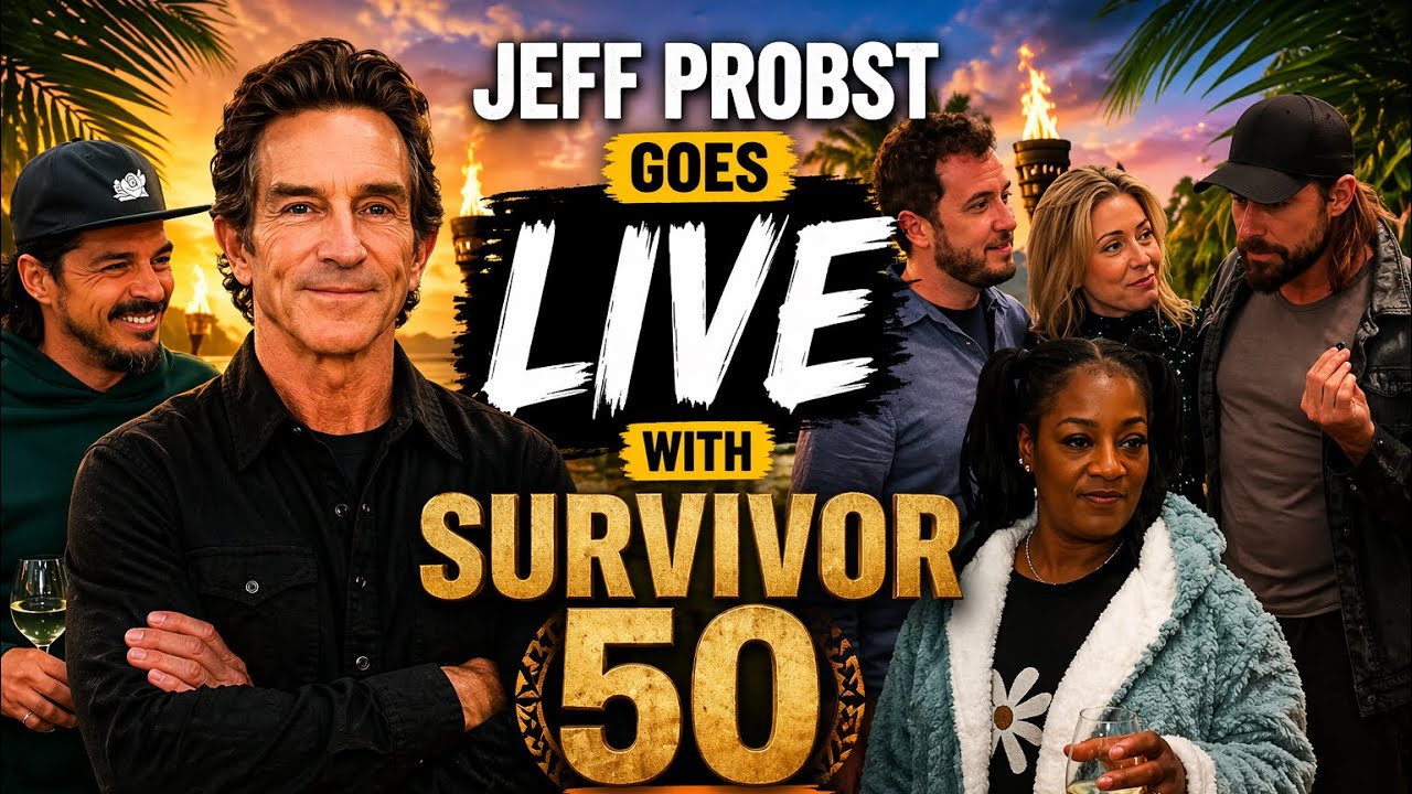 Jeff Probst goes LIVE with the Survivor 50 cast!