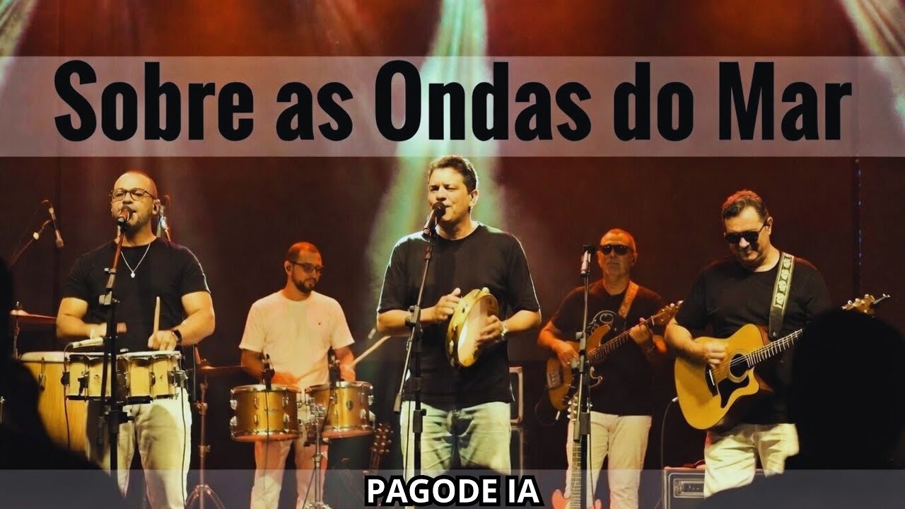 🙏 Sobre as Ondas do Mar | Harpa Cristã 🎶 Pagode Cristão IA | Louvor que Acalma a Alma