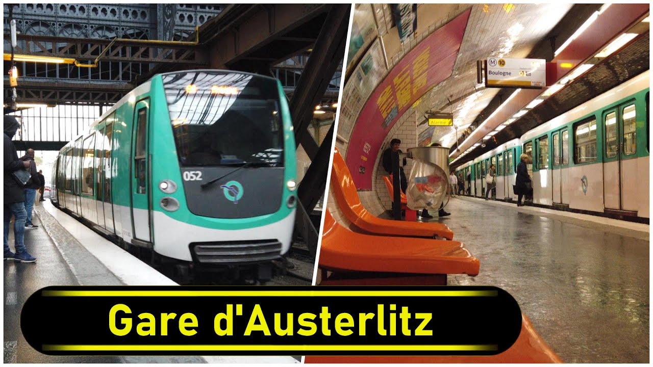 Metro Station Gare d'Austerlitz - Paris 🇫🇷 - Walkthrough 🚶