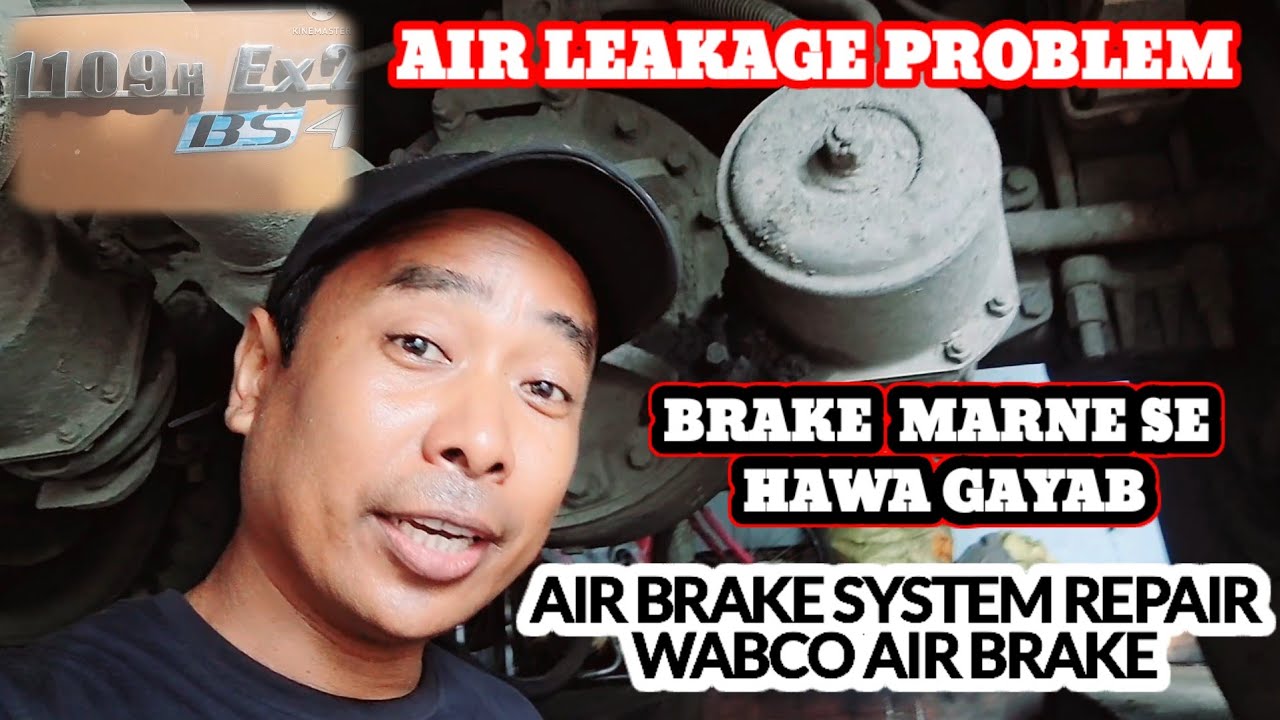 BRAKE MARNE SE HAWA GAYAB // AIR BRAKE REPAIR A TO Z // TATA TRUCK BRAKE SETTING @Technical Help Mind