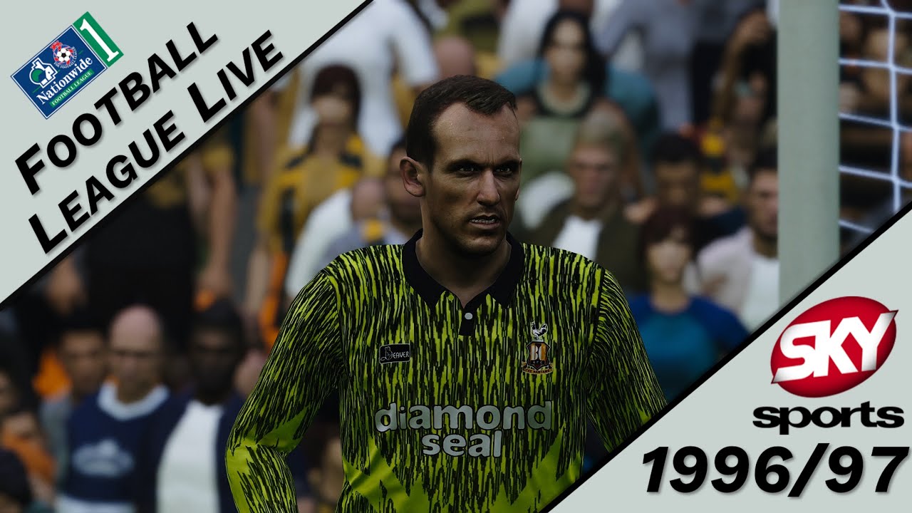 FRIDAY NIGHT FOOTBALL | Wolves vs Bradford City | Nationwide 1st Division | 1996/97 Season PES 2021