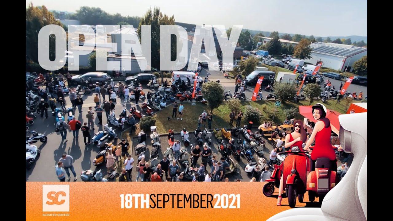 Scooter Center Open Day 2021 - 1500 Vespa & Lambretta Scooterists