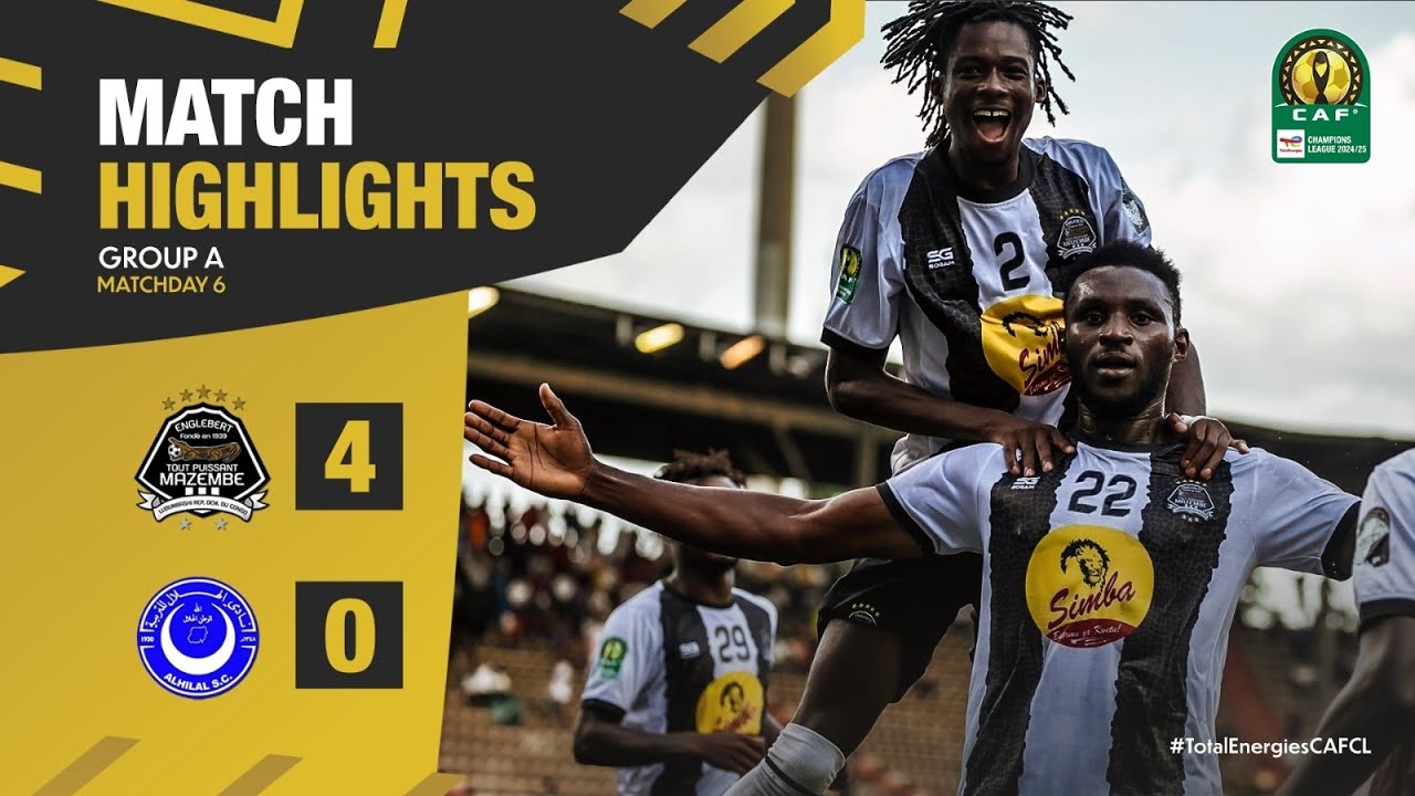 HIGHLIGHTS | TP Mazembe  🆚 Al Hilal SC | Matchday 6 | 2024/25 #TotalEnergiesCAFCL