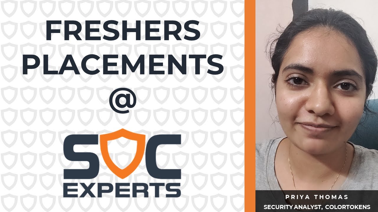 Magic Happened at SOC Experts - Priya Thomas | ColorTokens | Cybersecurity Jobs for Freshers