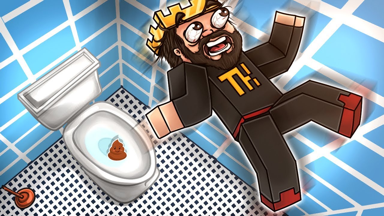 TUVALETE DÜŞTÜM.. Minecraft