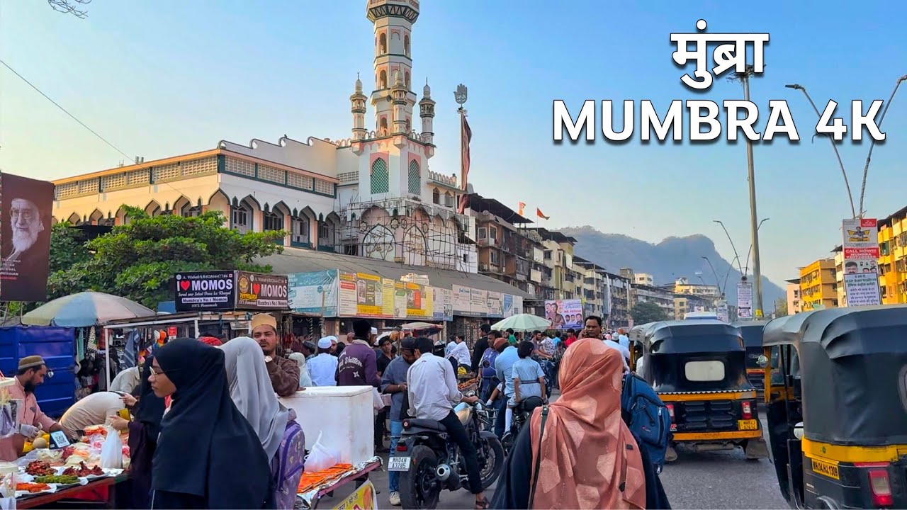Ramadan in Mumbra🇮🇳 &bull; Amrut Nagar IFTAR Street Food Market Walk &bull; INDIA🇮🇳 Walking Tour in 4K 