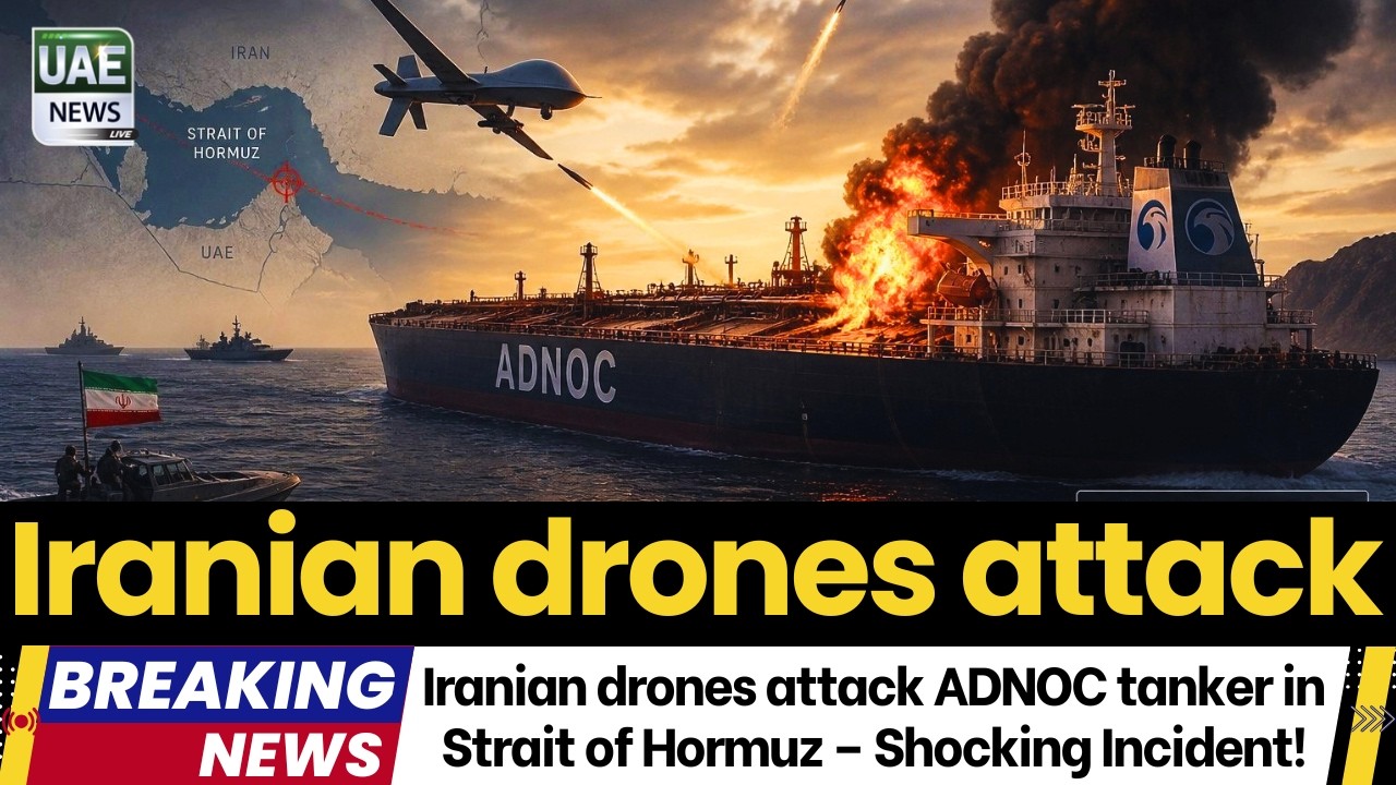 Iranian drones attack ADNOC tanker in Strait of Hormuz &ndash; Shocking Incident!