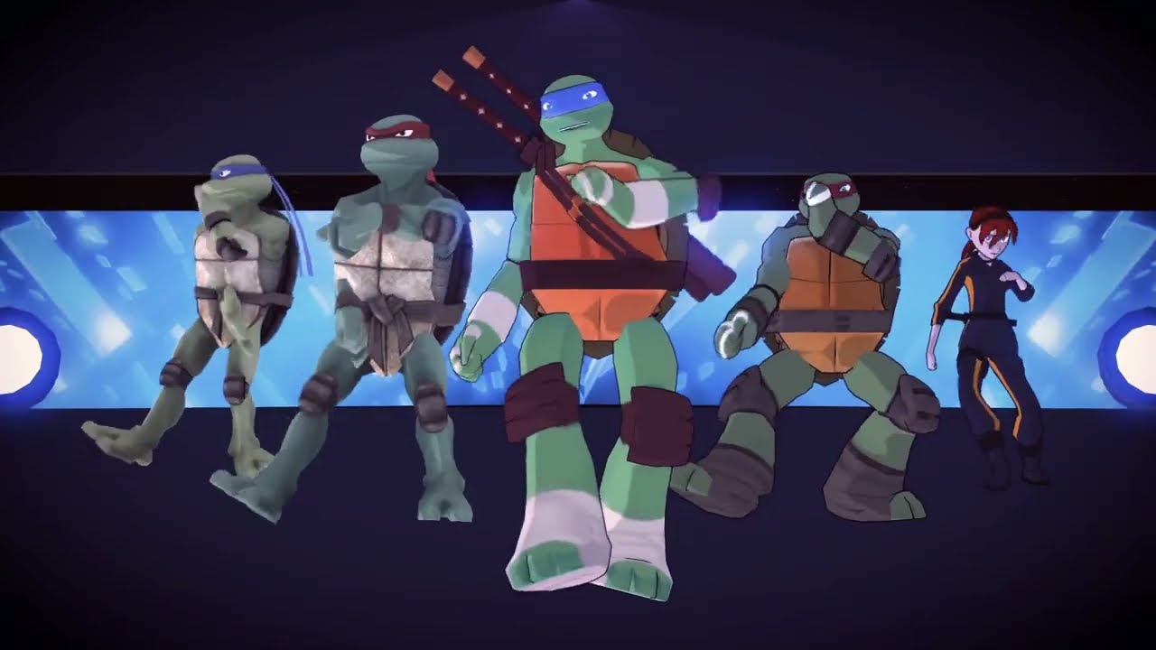 【MMD TMNT 2012】Crazy:B & UNDEAD「U.S.A.」Turtles Cover
