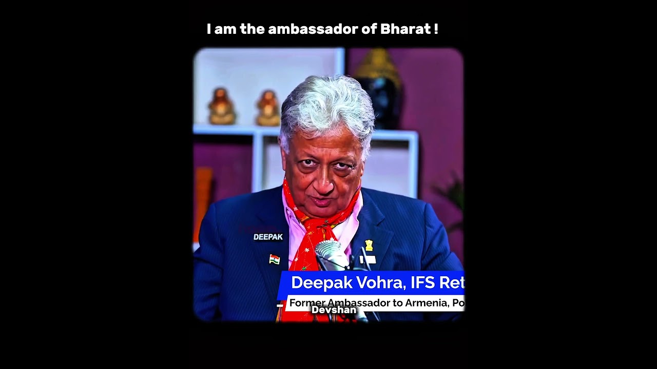 Why does this Former Indian Ambassador call himself 'Draupadi'? #inspiration #shortsindia #shorts
