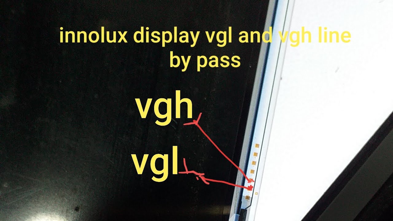 innolux panel 24 inch vgl line bypass
