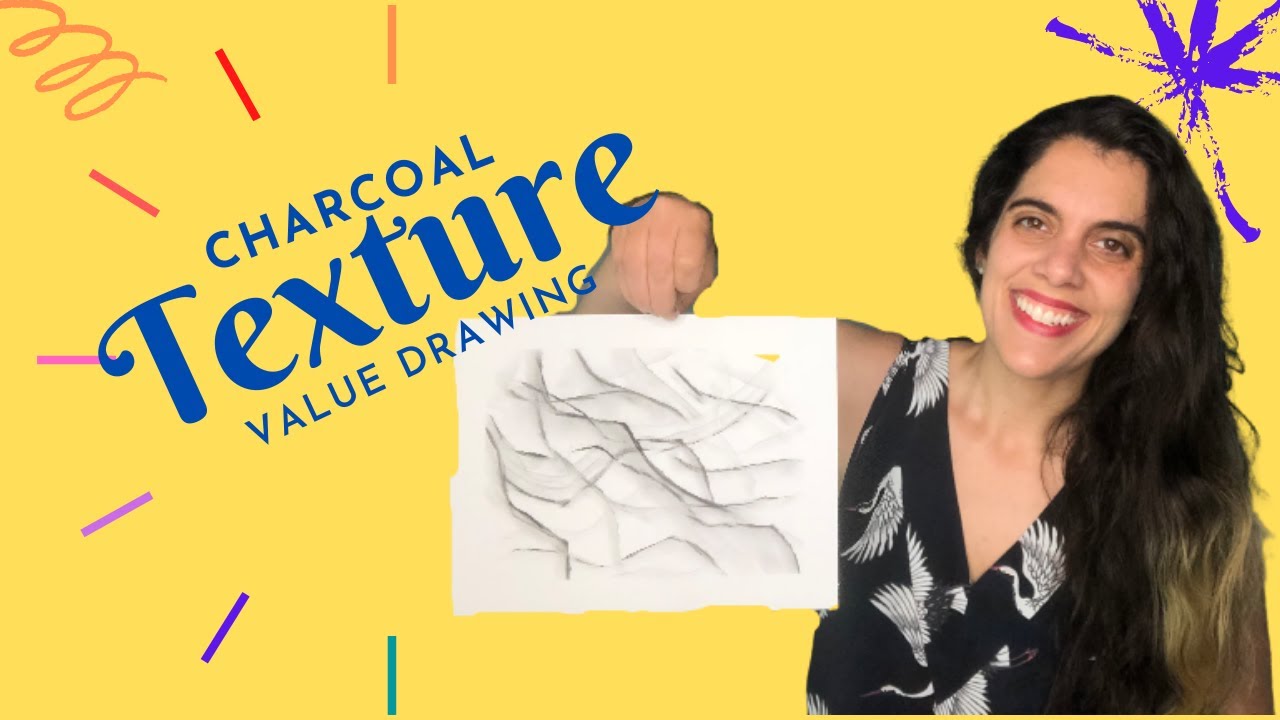 Charcoal Texture | Value Drawing | Art with Ms. Choate