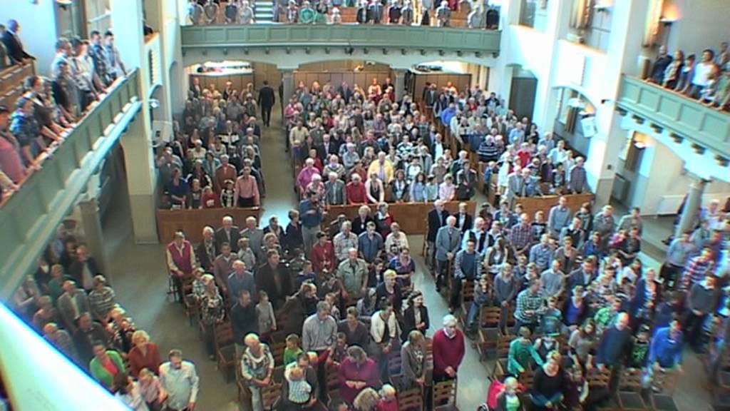 Flashmob in de Kerk