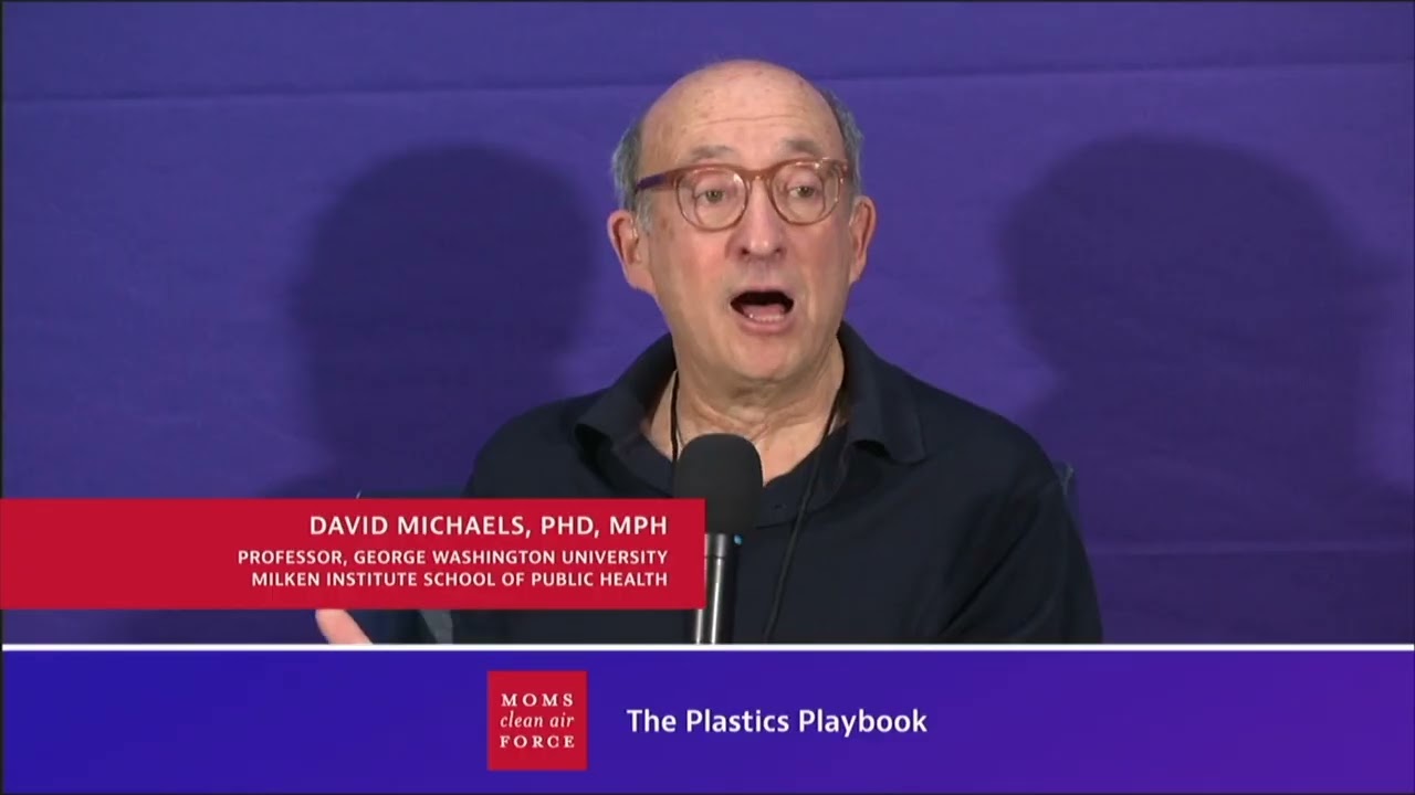 Dr. David Michaels at Moms Plastics Summit 2026