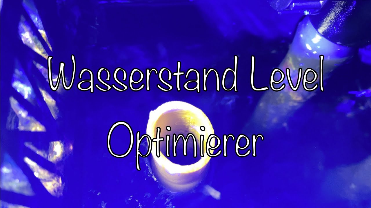 Wasserstand Level Optimierer - Wasserstand im Ablaufschacht - Konstanter Wasserspiegel So geht es...