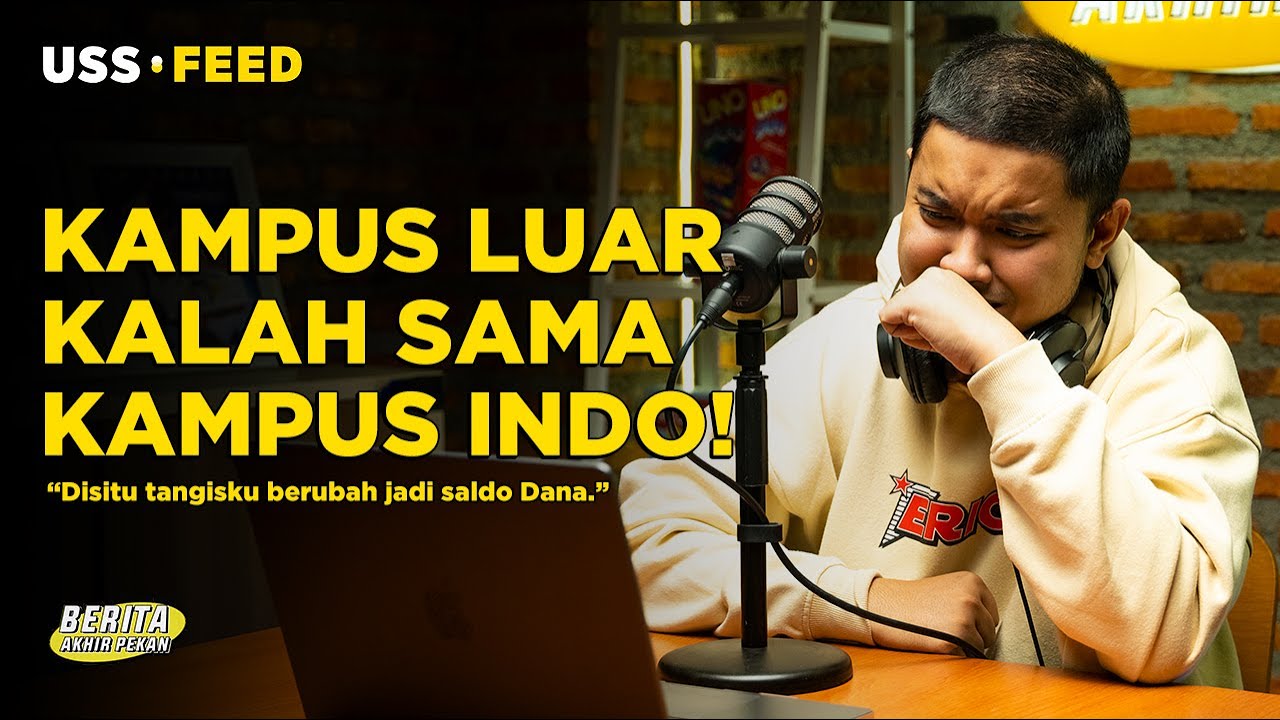 KOK BISA GA MASUK ITB TAPI KETERIMA DI KAMPUS LUAR? | #BeritaAkhirPekan
