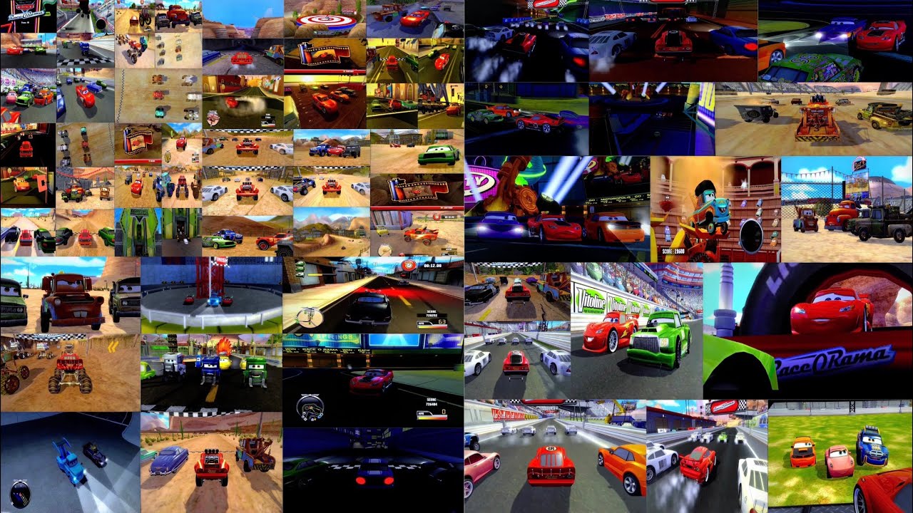 Cars Race-O-Rama Full Game Walkthrough on Xbox 360