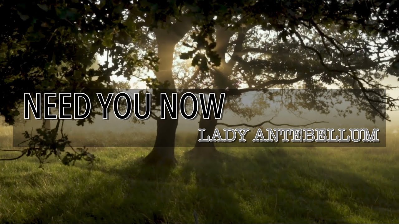 NEED YOU NOW (Lady Antebellum) - Violín Cover