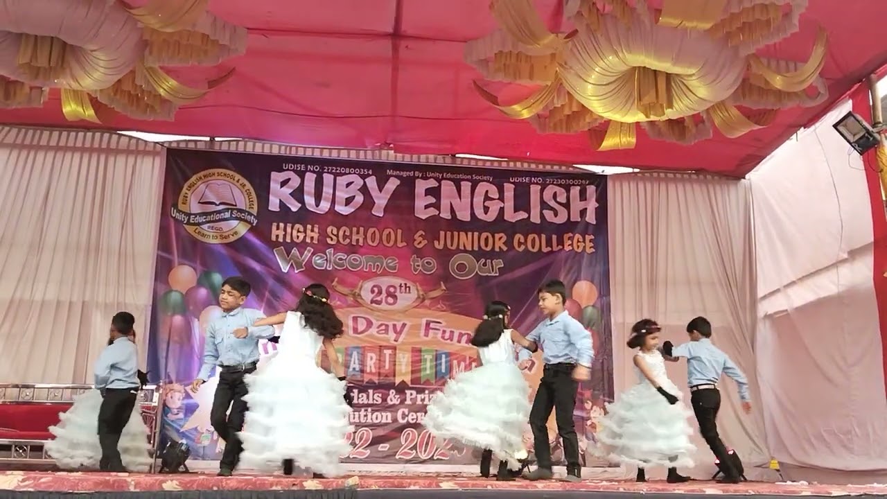 28th Annual Function Class:- 1st Students Present Couple Dance (Senorita)