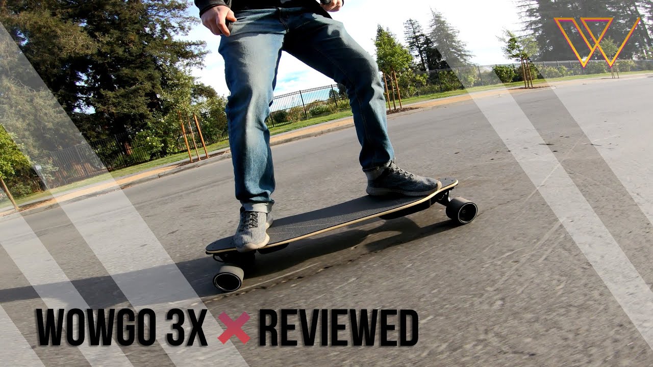 Wowgo 3x budget electric skateboard ride and review