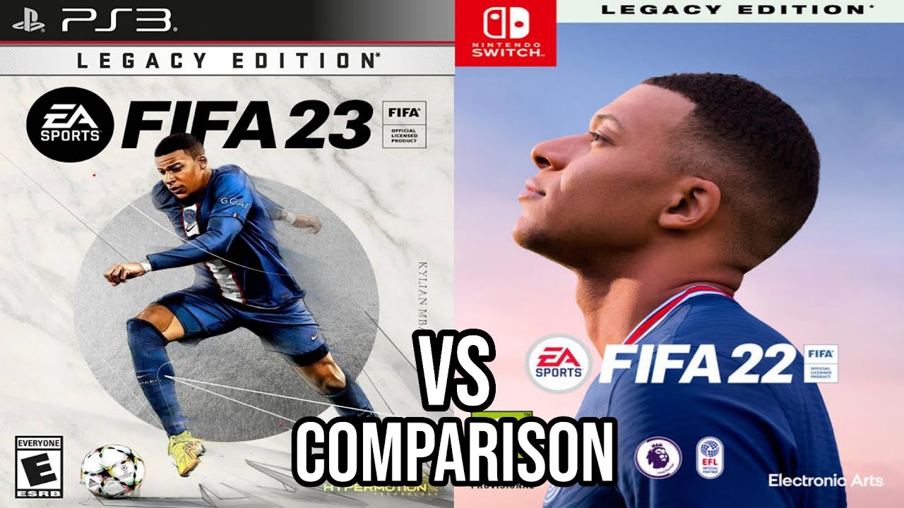 FIFA 23 PS3 Vs FIFA 22 Nintendo Switch