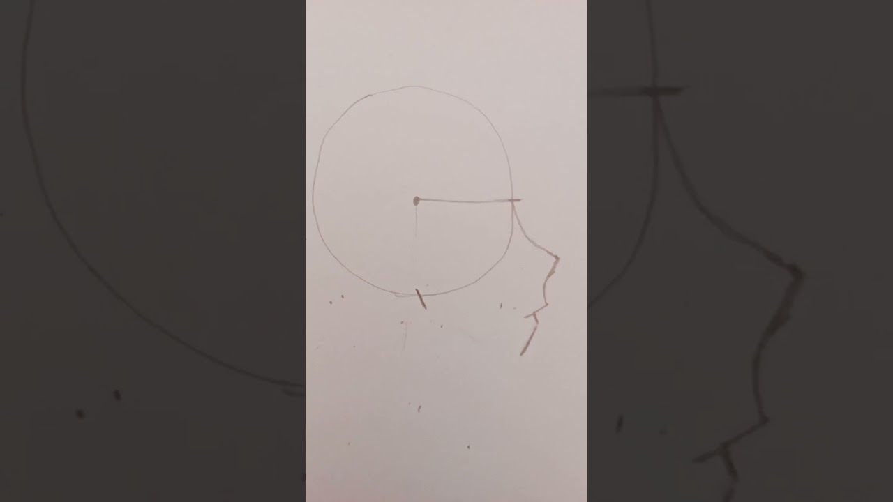 how to draw anime boy side view  step by step easy for beginners