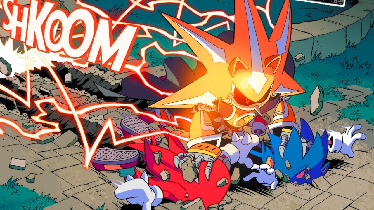 Super Neo Metal Sonic Embarrasses Sonic And Knuckles!
