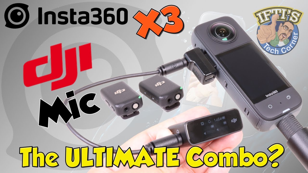Insta360 X3 + DJI Mic = The Ultimate Combination? - REVIEW & Audio Test!