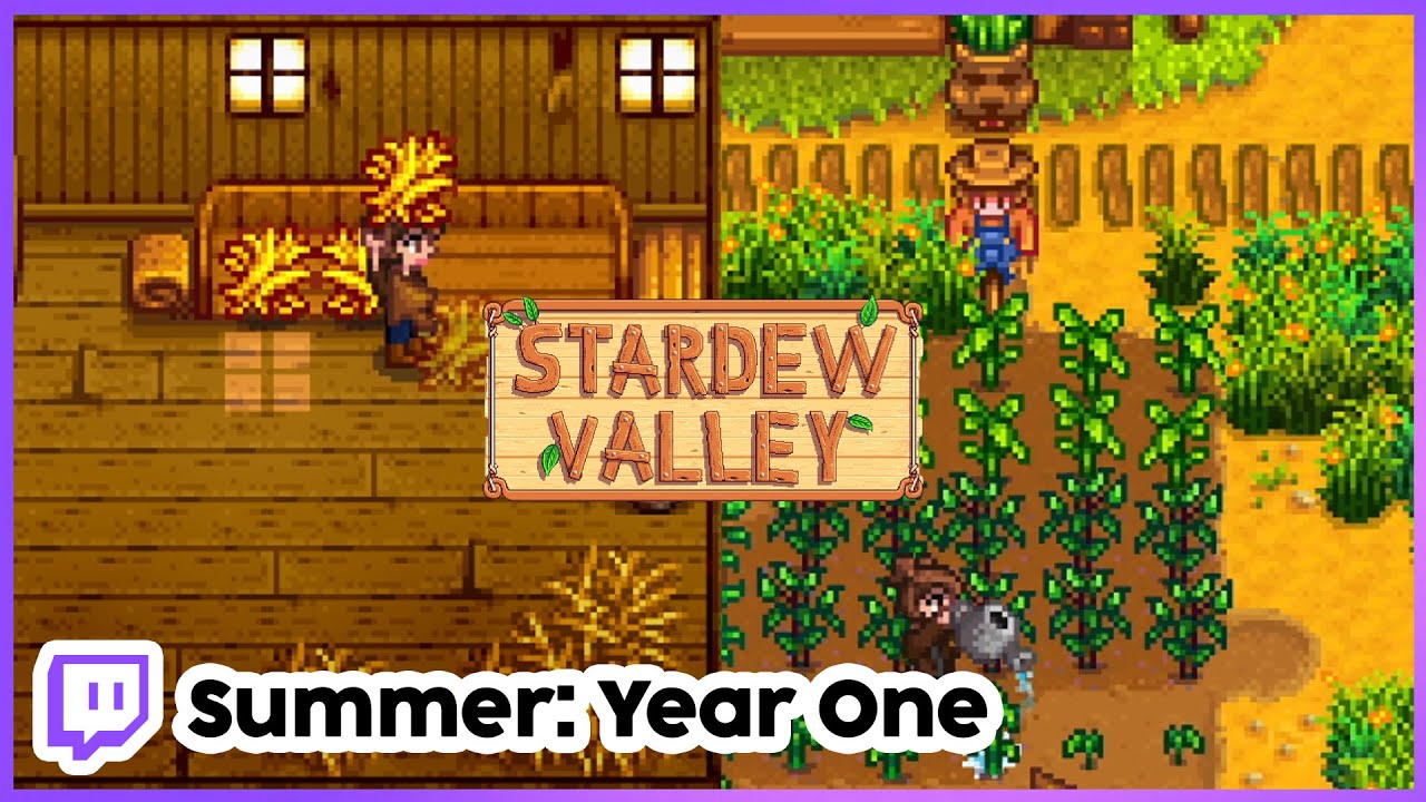*FIRST TIME* Playthrough of Stardew Valley: Summer Year 1 (Streamed 01/22/26)