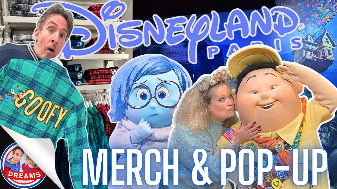 SHOPPING D’HIVER et MEETS PIXAR exclusifs à Disneyland PARIS
