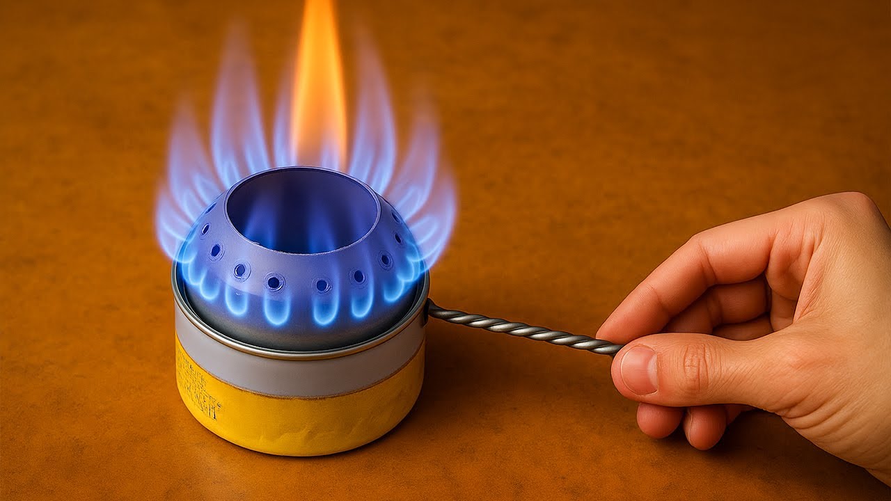 Don&rsquo;t Throw Away Old Cans! Make a Mini Stove that Costs Almost Nothing!