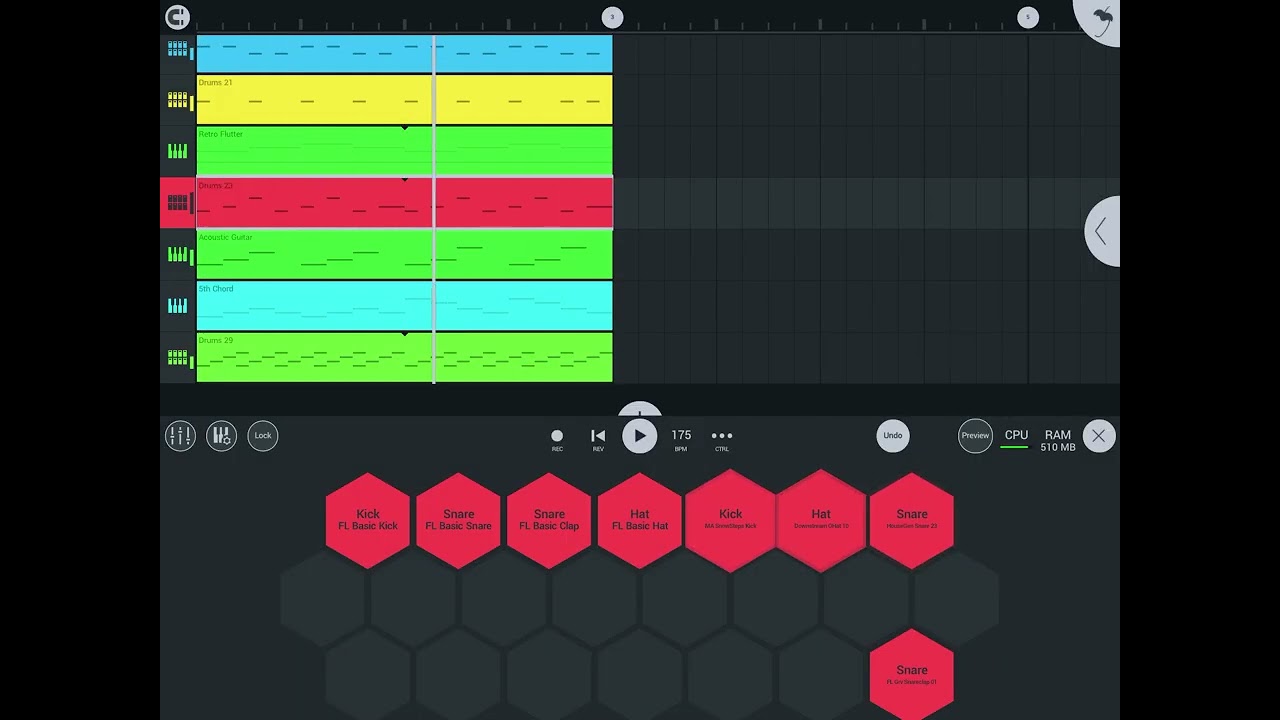 (Not peak use of fl studio)