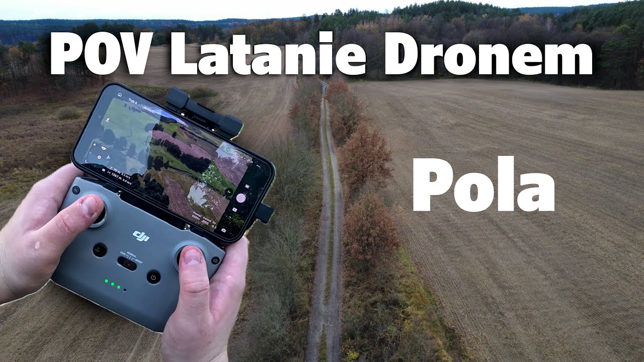 POV Latanie Dronem - Pola