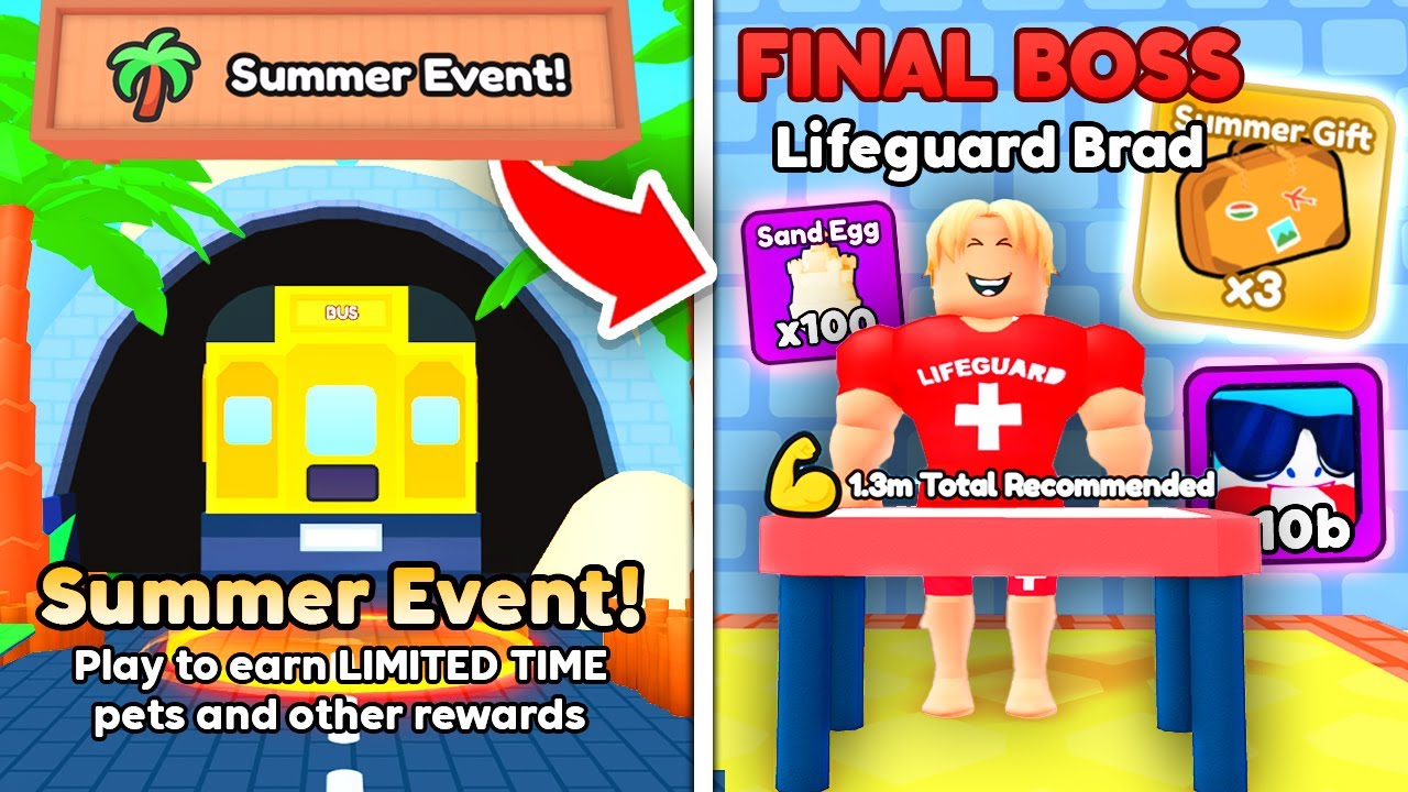 NEW Summer World Update Has INFINITE Free OP Pets and Rewards in Arm Wrestling Simulator! (Roblox)