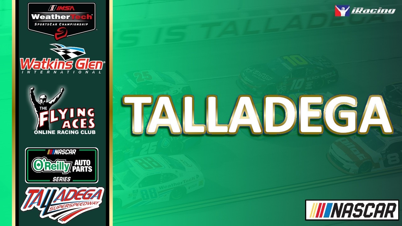 NASCAR: TALLADEGA / IMSA: WATKINS GLEN: 23 March 2026