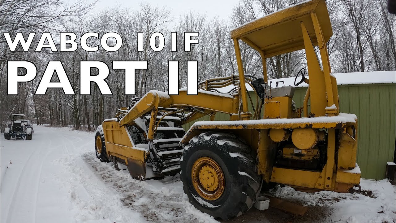 Changing Fluids, TLC and some road grading | Wabco 101F Part II
