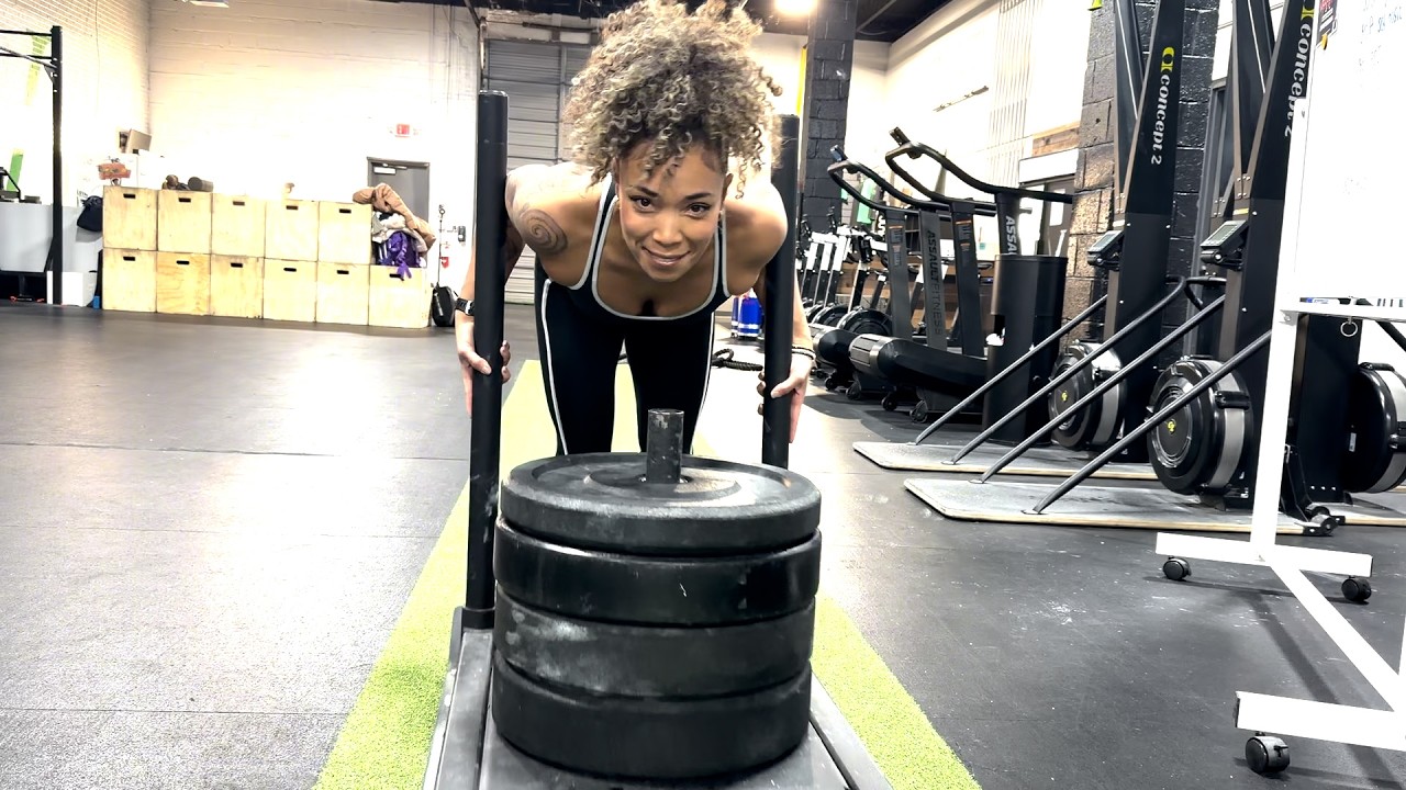 HYROX Inspired Functional Workout | Monica Jones x NOW