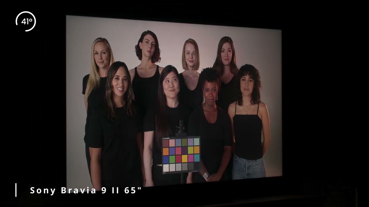 Sony Bravia 9 II Viewing Angles / Kąty widzenia TV