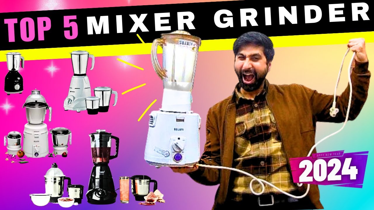 Best Mixer Grinder India 2024 ⚡ Sujata | Bosch | Philips | Bajaj | Preethi ⚡ 500W | 750W | 1000W