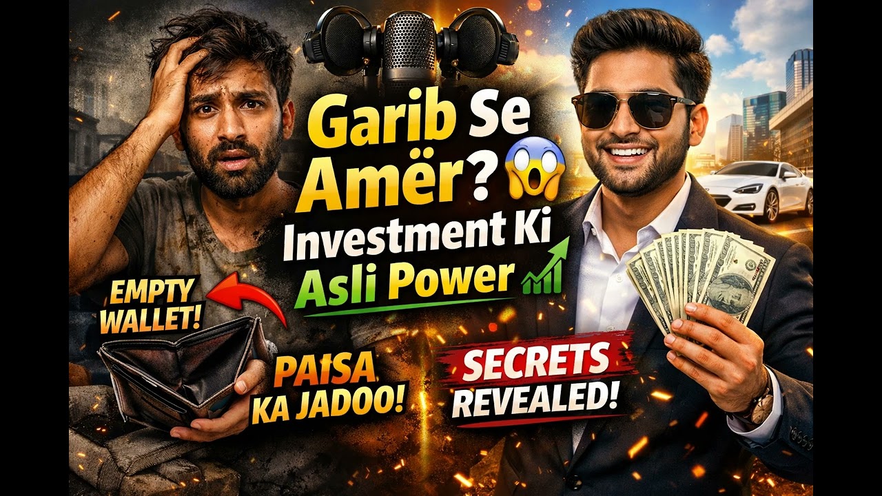 Garib Se Ameer? 😱 Investment Ki Asli Power 💹 | Podcast |