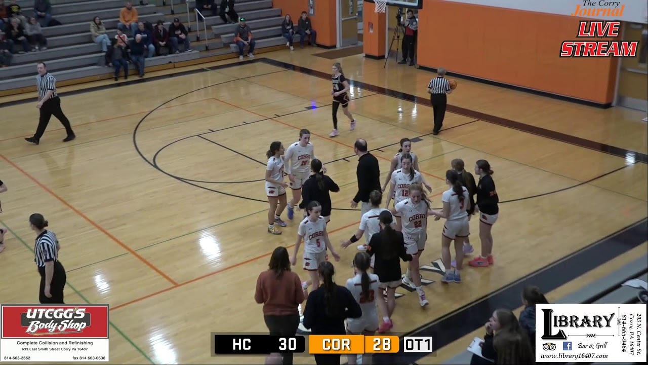 UPDATE: VARSITY ONLY 6:00pm - Girls Basketball: Corry Beavers vs Harbor Creek Huskies