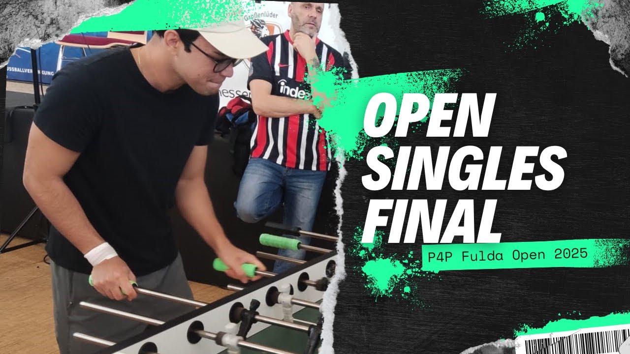 P4P Fulda Open 2025: Nico Schlager vs. Steffen Zipfel Offenes Einzel Finale