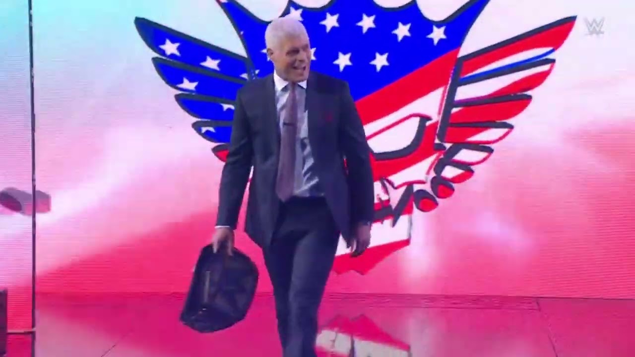 Grayson Waller and Austin Theory interrupts Cody Rhodes' entrance: SmackDown, Aug. 23, 2024