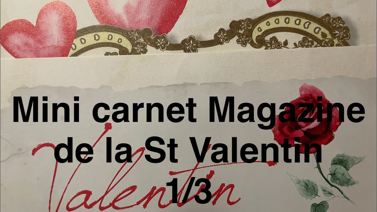 Vous me suivez pour un mini Magazine de la St Valentin ? 😉le 20 mars !!! 😄