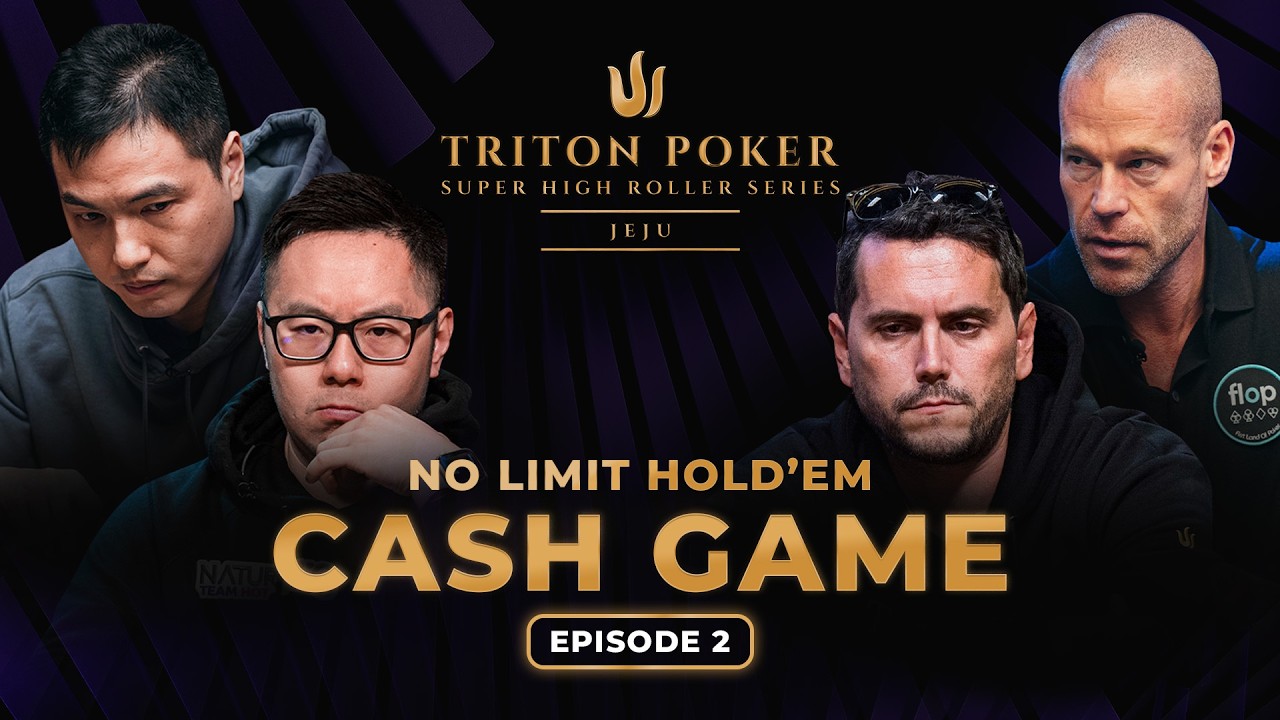 High-Stakes No-Limit Hold'em Cash Game | Triton Poker Jeju 2024 (Episode 2)