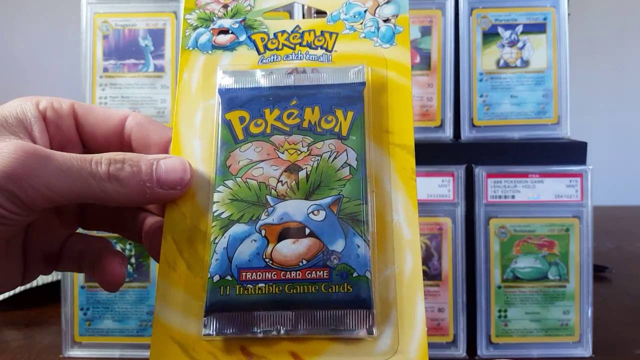 Pokemon 1st edition Shadowless Base Set Blister Pack Opening #2