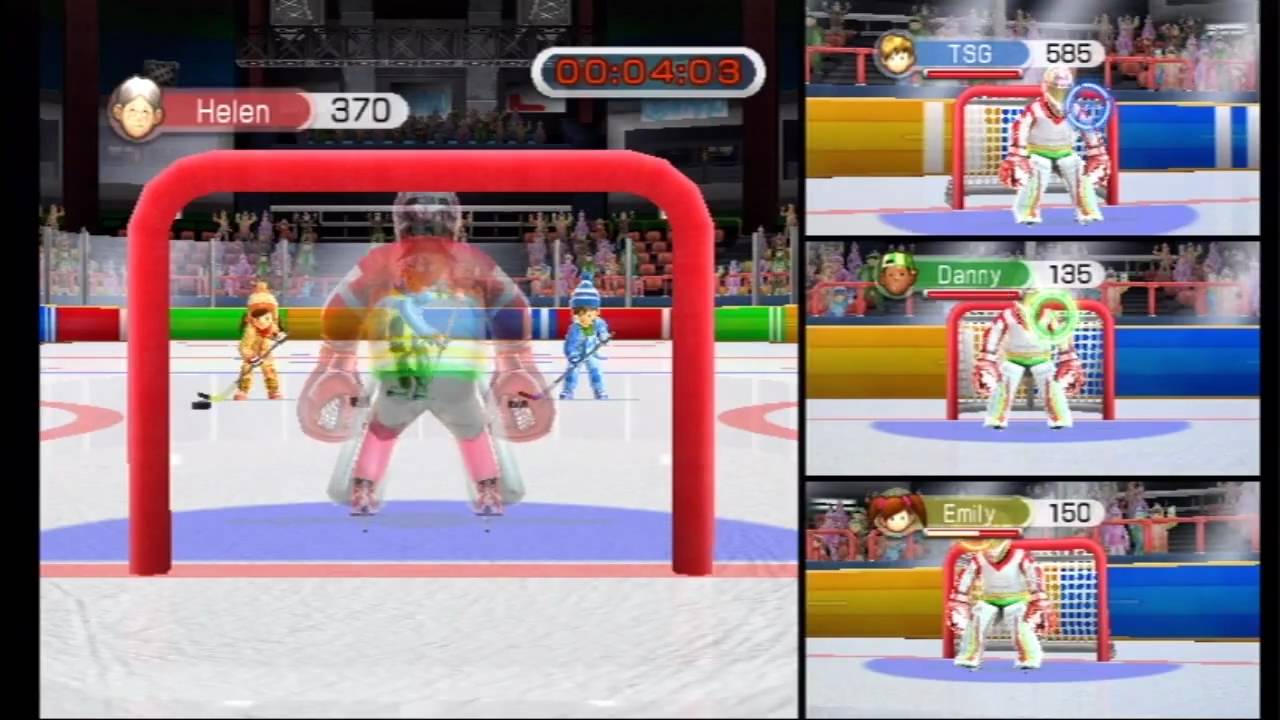 30 Great Games Winter Fun (Wii) Hockey Goalie
