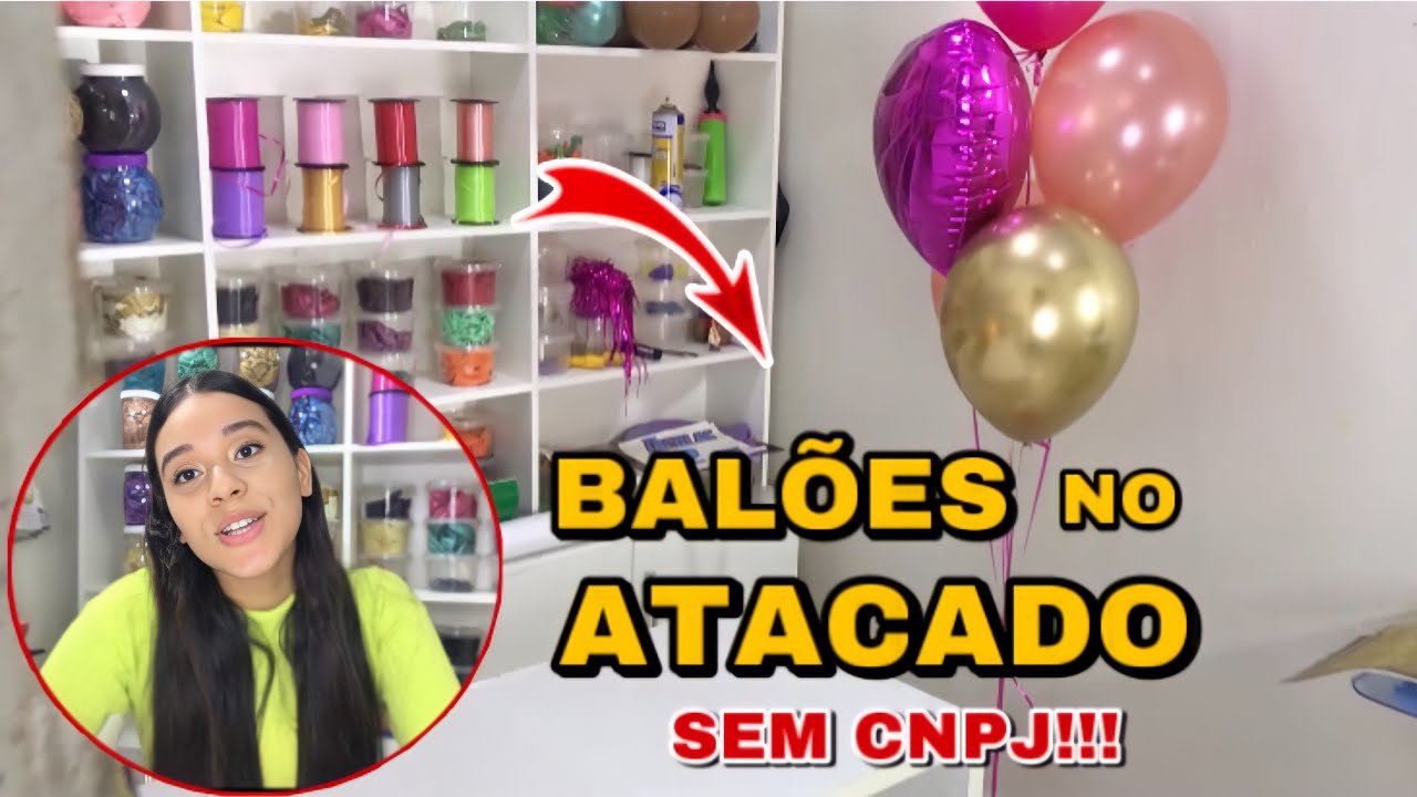 SEM CNPJ!! COMO FAZER PEDIDOS EM GRANDE QUANTIDADE SEM CNPJ | balôes bubble e balões qualatex
