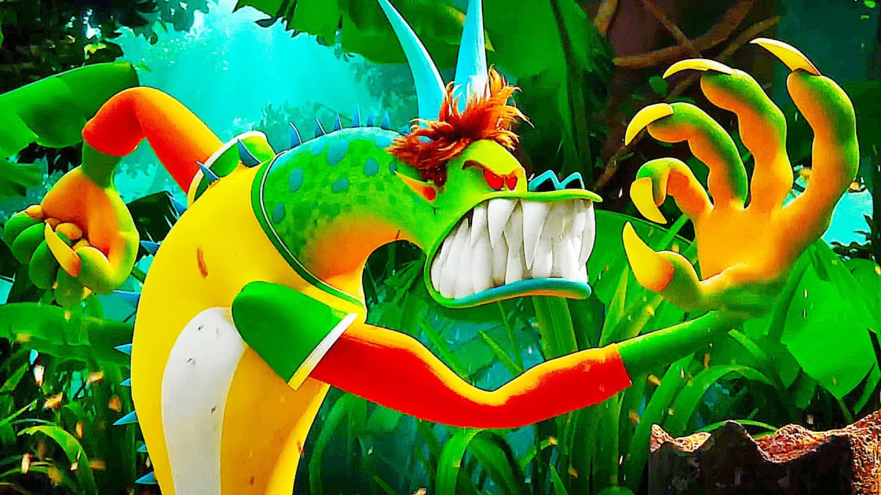 Drac And Johnny In The Jungle Scene | HOTEL TRANSYLVANIA TRANSFORMANIA (2022) Movie CLIP HD